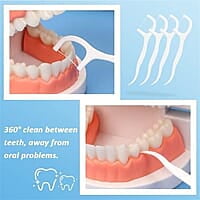 DENTAL FLOSS PLASTIC TOOTH PICK ORAL CARE - 25 TO 30 PIECES COUNT PER PACK DENTAL FLOSS PLASTIC TOOTH PICK ORAL CARE - 25 TO 30 PIECES COUNT PER PACK