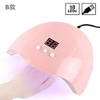 PORTABLE NAIL DRYER UV LED NAIL LAMP DRYING MACHINE WITH 30,60 90 MINUTES TIMER AND USB CABLE -36W PORTABLE NAIL DRYER UV LED NAIL LAMP DRYING MACHINE WITH 30,60 90 MINUTES TIMER AND USB CABLE -36W