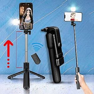 SELFIE STCK WITH LIGHT