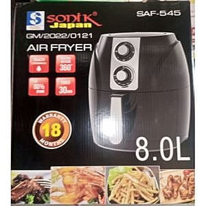SONIK JAPAN AIR FRYER 8LITRES