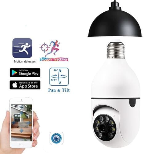 360° ROTATING WIFI PANORAMA SECURITY CAMERA 360° ROTATING WIFI PANORAMA SECURITY CAMERA