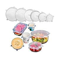 Silicon Food Cover (6pcs) Silicon Food Cover (6pcs)