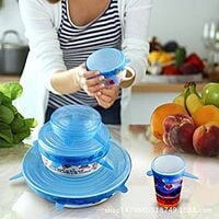 Silicon Food Cover (6pcs) Silicon Food Cover (6pcs)
