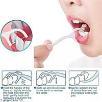 DENTAL FLOSS PLASTIC TOOTH PICK ORAL CARE - 25 TO 30 PIECES COUNT PER PACK DENTAL FLOSS PLASTIC TOOTH PICK ORAL CARE - 25 TO 30 PIECES COUNT PER PACK