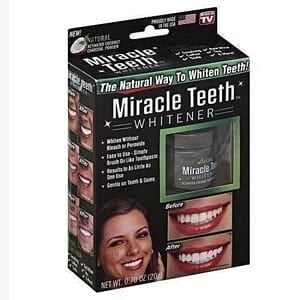 MIRACLE TEETH WHITENER MIRACLE TEETH WHITENER