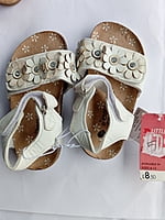 BEAUTIFUL GIRLS SANDAL . UK STOCK SHOE -WHITE BEAUTIFUL GIRLS SANDAL . UK STOCK SHOE -WHITE