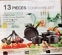 13 PIECES COOKWARE SET SET OF POTS 13 PIECES COOKWARE SET SET OF POTS