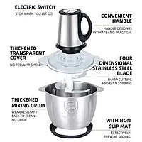 2IN1 ELECTRIC & MANUAL CHOPPER - 4LITRES 2IN1 ELECTRIC & MANUAL CHOPPER - 4LITRES