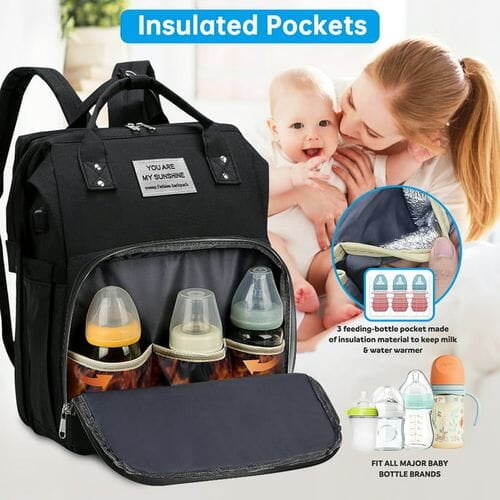 Waterproof Multipurpose Foldable Baby Bed And Diaper Bag Waterproof Multipurpose Foldable Baby Bed And Diaper Bag