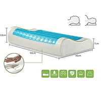 COMFORT MEMORY PILLOW TOTAL SUPPORT FOR HEAD AND NECK COMFORT MEMORY PILLOW TOTAL SUPPORT FOR HEAD AND NECK