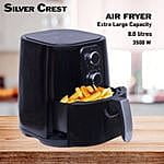 SILVER CREST LARGE CAPACITY AIR FRYER 8LITRES SILVER CREST LARGE CAPACITY AIR FRYER 8LITRES