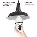 360° ROTATING WIFI PANORAMA SECURITY CAMERA 360° ROTATING WIFI PANORAMA SECURITY CAMERA
