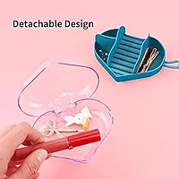 HEAT SHAPE PORTABLE JEWELRY STORAGE CASE HEAT SHAPE PORTABLE JEWELRY STORAGE CASE