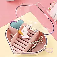 HEAT SHAPE PORTABLE JEWELRY STORAGE CASE HEAT SHAPE PORTABLE JEWELRY STORAGE CASE