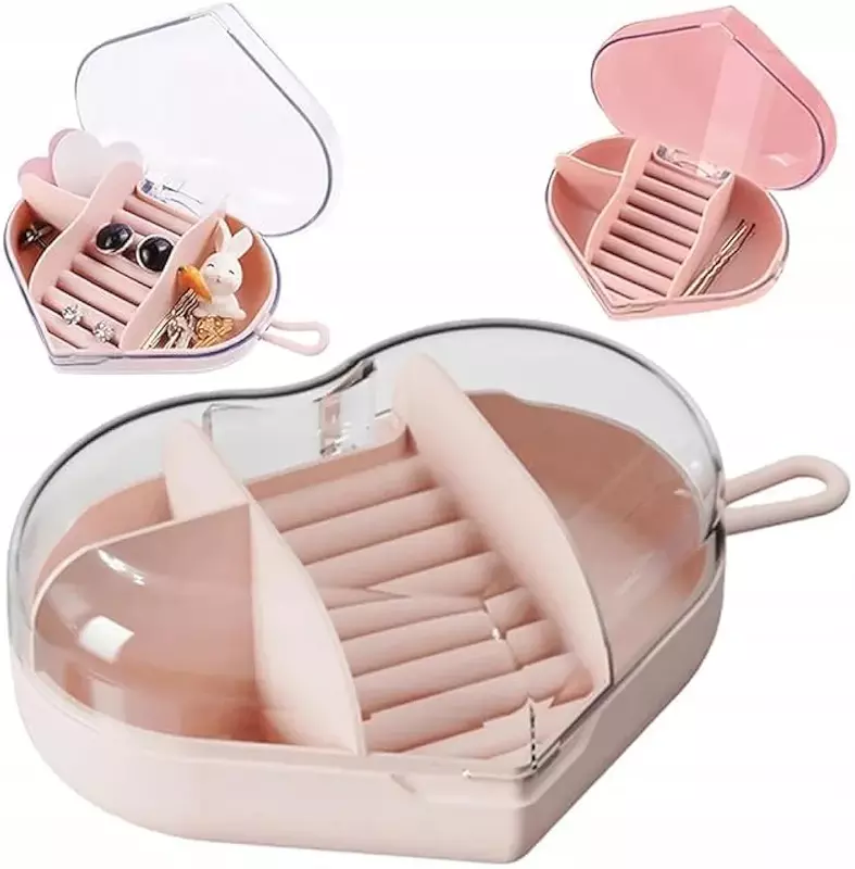HEAT SHAPE PORTABLE JEWELRY STORAGE CASE HEAT SHAPE PORTABLE JEWELRY STORAGE CASE