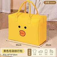 LARGE CAPACITY CARTOON BAG TRAVELLING BAG WOMEN BAG LARGE CAPACITY CARTOON BAG TRAVELLING BAG WOMEN BAG