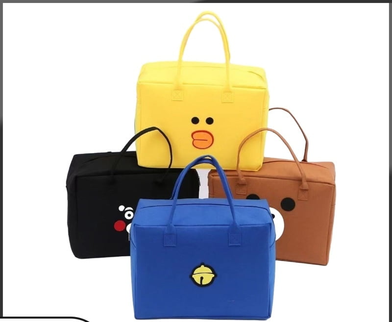 LARGE CAPACITY CARTOON BAG TRAVELLING BAG WOMEN BAG LARGE CAPACITY CARTOON BAG TRAVELLING BAG WOMEN BAG