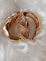 NON-TARNISHING GOLD REPLICA EARRING NON-TARNISHING GOLD REPLICA EARRING