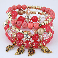 BOHEMIAN 4IN1 ELASTIC BEADED BRACELET BOHEMIAN 4IN1 ELASTIC BEADED BRACELET