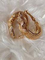 NON-TARNISHING GOLD REPLICA EARRING NON-TARNISHING GOLD REPLICA EARRING