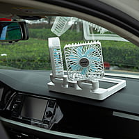 DOUBLE HEAD SOLAR / ELECTRIC CHARGING FAN DOUBLE HEAD SOLAR / ELECTRIC CHARGING FAN