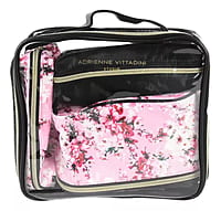 ADRIENNE VITTADINI (ITALIAN) 6IN1 LUXURY TOILERIES BAG TRAVEL MATE ADRIENNE VITTADINI (ITALIAN) 6IN1 LUXURY TOILERIES BAG TRAVEL MATE