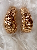 NON-TARNISHING GOLD REPLICA EARRING NON-TARNISHING GOLD REPLICA EARRING