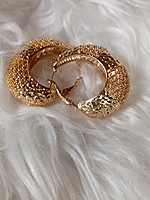 NON-TARNISHING GOLD REPLICA EARRING NON-TARNISHING GOLD REPLICA EARRING