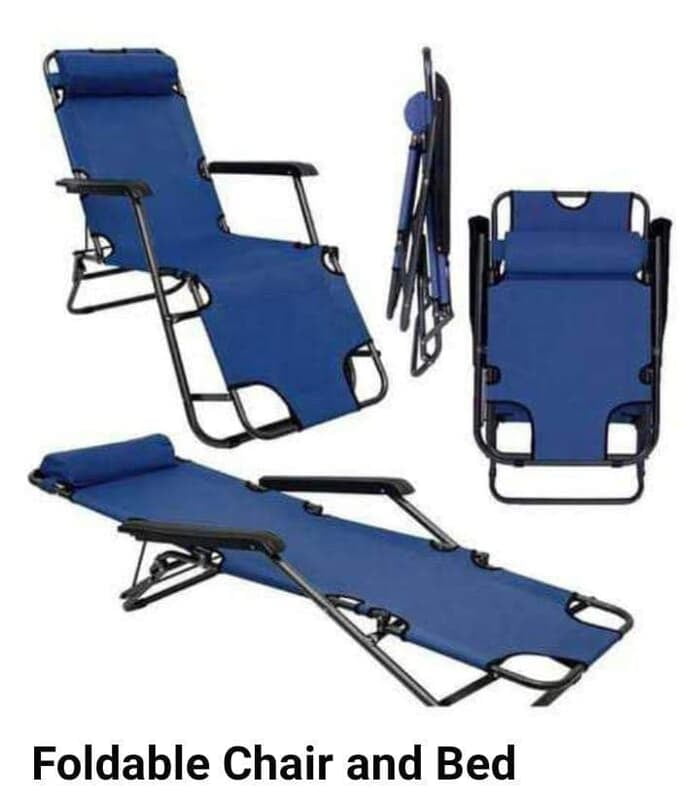 FOLDABLE CHAIR BED DUAL PURPOSE CHAIR & BED FOLDABLE CHAIR BED DUAL PURPOSE CHAIR & BED