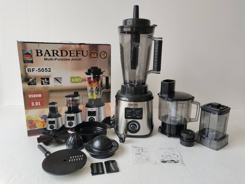 BARDEFU 6IN1 BLENDER, GRINDER & FOOD PROCESSOR BARDEFU 6IN1 BLENDER, GRINDER & FOOD PROCESSOR