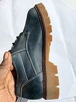 STABIFOOT 100% LEATHER BOYS SHOES - UK STOCK SHOES - (BLUE-BLACK COLOUR) STABIFOOT 100% LEATHER BOYS SHOES - UK STOCK SHOES - (BLUE-BLACK COLOUR)