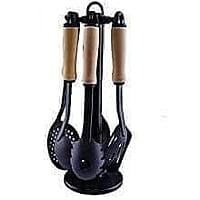 6PCS COOKING SPOON COOKWARE WITH STAND 6PCS COOKING SPOON COOKWARE WITH STAND
