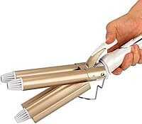 PREMIUM CERAMIC ELECTRIC 3 BARRELS HAIR CURLER PREMIUM CERAMIC ELECTRIC 3 BARRELS HAIR CURLER