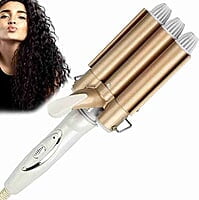 PREMIUM CERAMIC ELECTRIC 3 BARRELS HAIR CURLER PREMIUM CERAMIC ELECTRIC 3 BARRELS HAIR CURLER