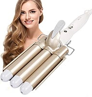 PREMIUM CERAMIC ELECTRIC 3 BARRELS HAIR CURLER PREMIUM CERAMIC ELECTRIC 3 BARRELS HAIR CURLER