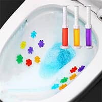 GEL FLOWER AROMATIC DEODORANT DISINFECTANT TOILET CLEANER GEL FLOWER AROMATIC DEODORANT DISINFECTANT TOILET CLEANER