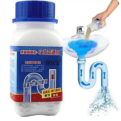 POWERFULL PIPE DREDGERSINK DRAIN ANTI CLOGGING  AGENT