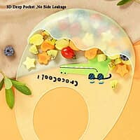 ADJUSTABLE SILICONE INFANT BIBS WATERPROOF BABY BIB ADJUSTABLE SILICONE INFANT BIBS WATERPROOF BABY BIB