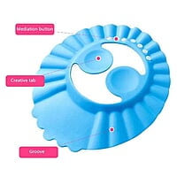 Adjustable Baby Eye Protector Swim / Bath Cap Adjustable Baby Eye Protector Swim / Bath Cap