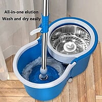 SPIN MOP R0TATING MOP WITH EXTRA MOPPPING WOOL SPIN MOP R0TATING MOP WITH EXTRA MOPPPING WOOL