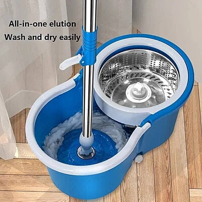SPIN MOP R0TATING MOP WITH EXTRA MOPPPING WOOL