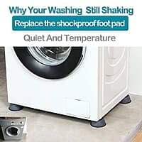 ANTI VIBRATION SILENT FEET PADS FRIDGE WASHING MACHINE STAND 4 PIECES ANTI VIBRATION SILENT FEET PADS FRIDGE WASHING MACHINE STAND 4 PIECES