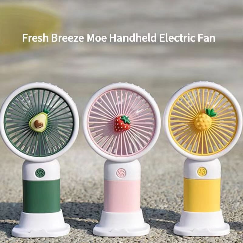FRESH BREEZE RECHARGEABLE HANDHELD DESKTOP FAN FRESH BREEZE RECHARGEABLE HANDHELD DESKTOP FAN