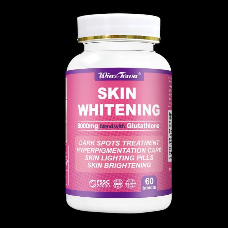 SKIN WHITENING ANTI AGING DARK SPOT REMOVER TABLETS GLUTATHIONE. COLLAGEN & BIOTIN - 60 TABLETS SKIN WHITENING ANTI AGING DARK SPOT REMOVER TABLETS GLUTATHIONE. COLLAGEN & BIOTIN - 60 TABLETS