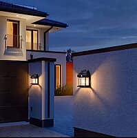 Outdoor Solar Lamp - One Bulb Outdoor Solar Lamp - One Bulb