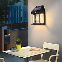 Outdoor Solar Lamp - One Bulb Outdoor Solar Lamp - One Bulb