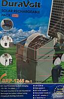 DURAVOLT SOLAR POWER PACK / GENERATOR WITH SOLAR PANEL, FAN AND 2 BULBS DURAVOLT SOLAR POWER PACK / GENERATOR WITH SOLAR PANEL, FAN AND 2 BULBS