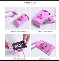 ADJUSTABLE LAZY CHEST PHONE HOLDER ADJUSTABLE LAZY CHEST PHONE HOLDER