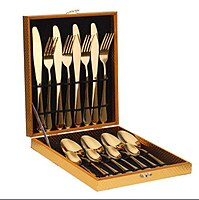 12 PIECES BOXED CUTLERIES SET SET OF CUTLERY 12 PIECES BOXED CUTLERIES SET SET OF CUTLERY