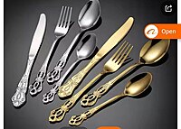 12 PIECES BOXED STAINLESS STEEL CUTLERIES SET SET OF CUTLERY 12 PIECES BOXED STAINLESS STEEL CUTLERIES SET SET OF CUTLERY